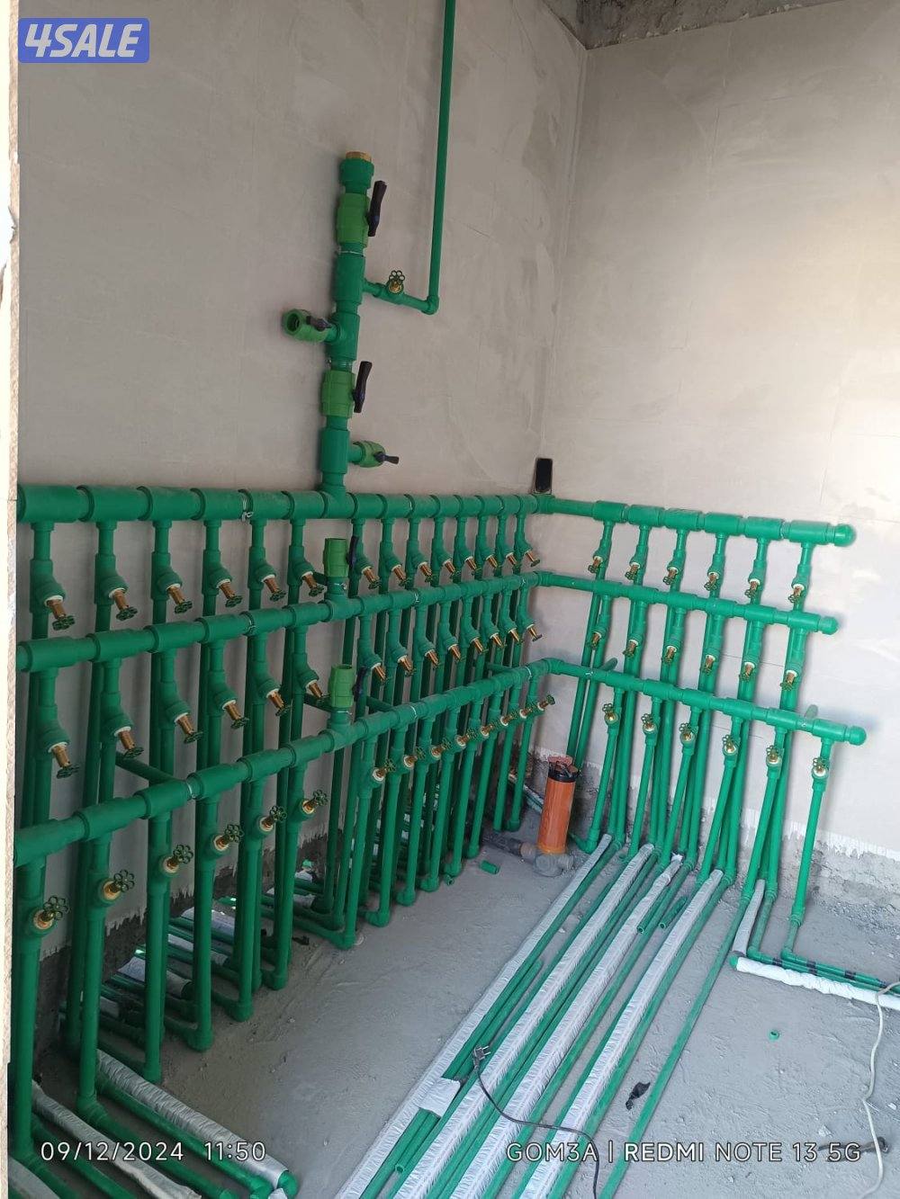 لجميع أعمال الصحي وصيانتها5