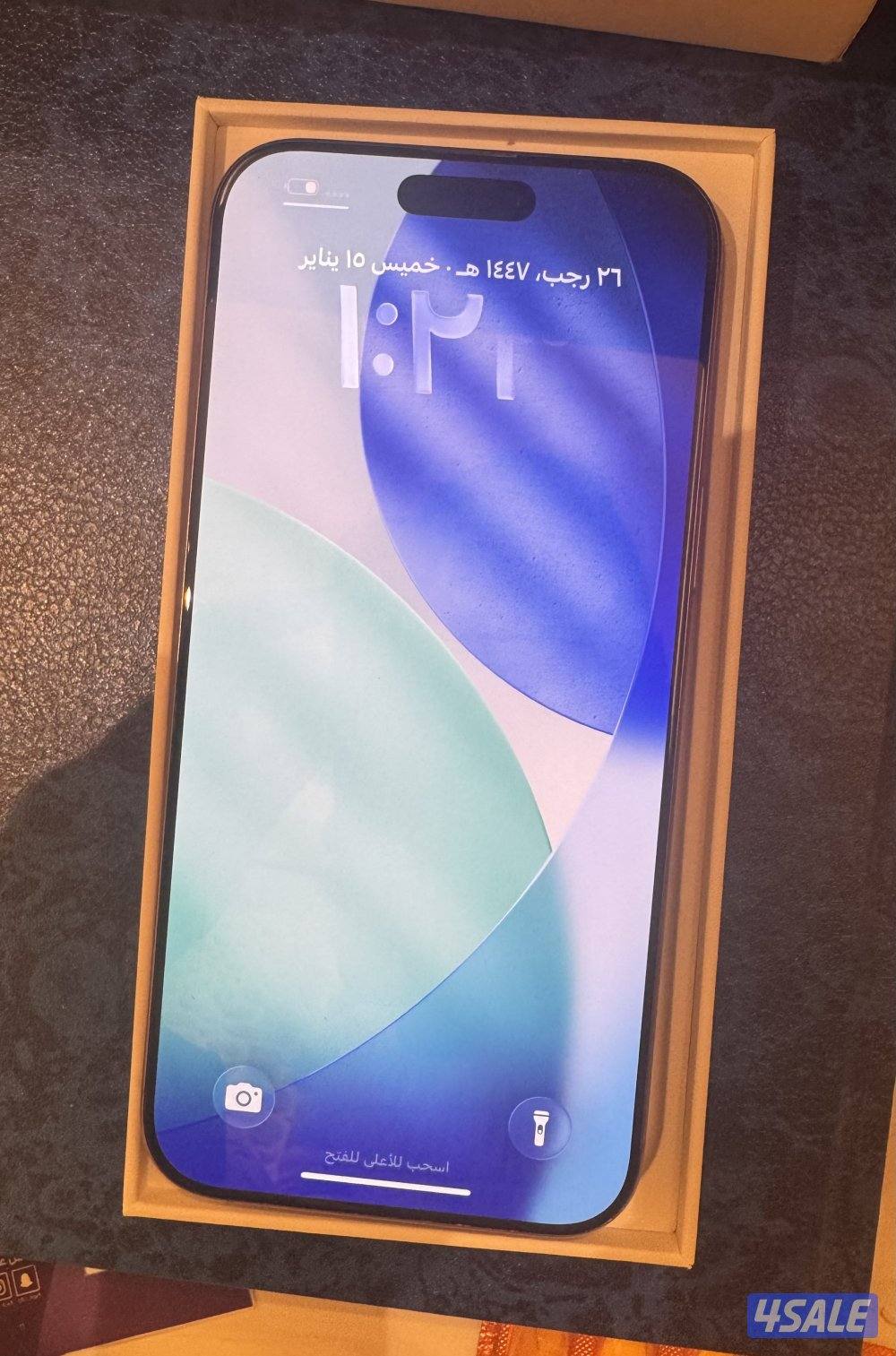 ايفون 16 برو ماكس مساحه 256 بطاريه 95 %0