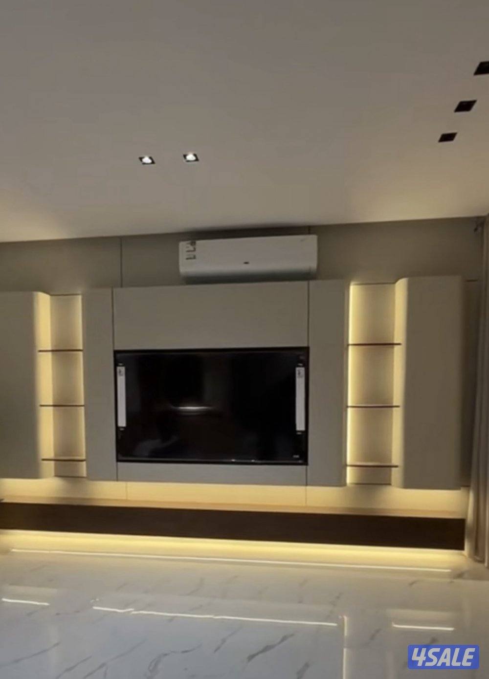 تصميم وجارات وصالات استقبال وتركيب مرايا مع الخشب باجود الاعمال0