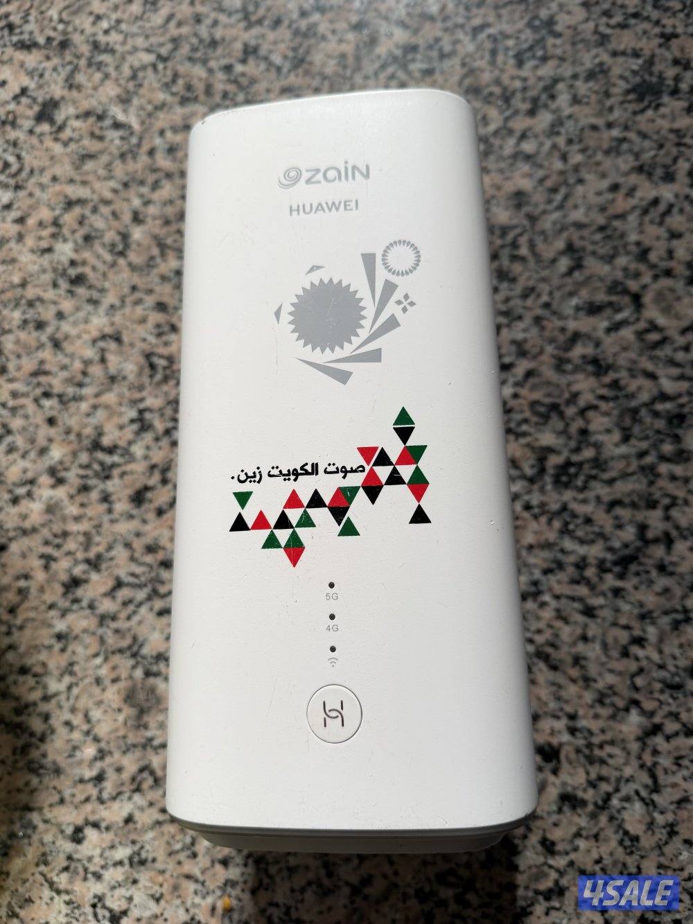 للبيع راوتر zain شبه جديد0