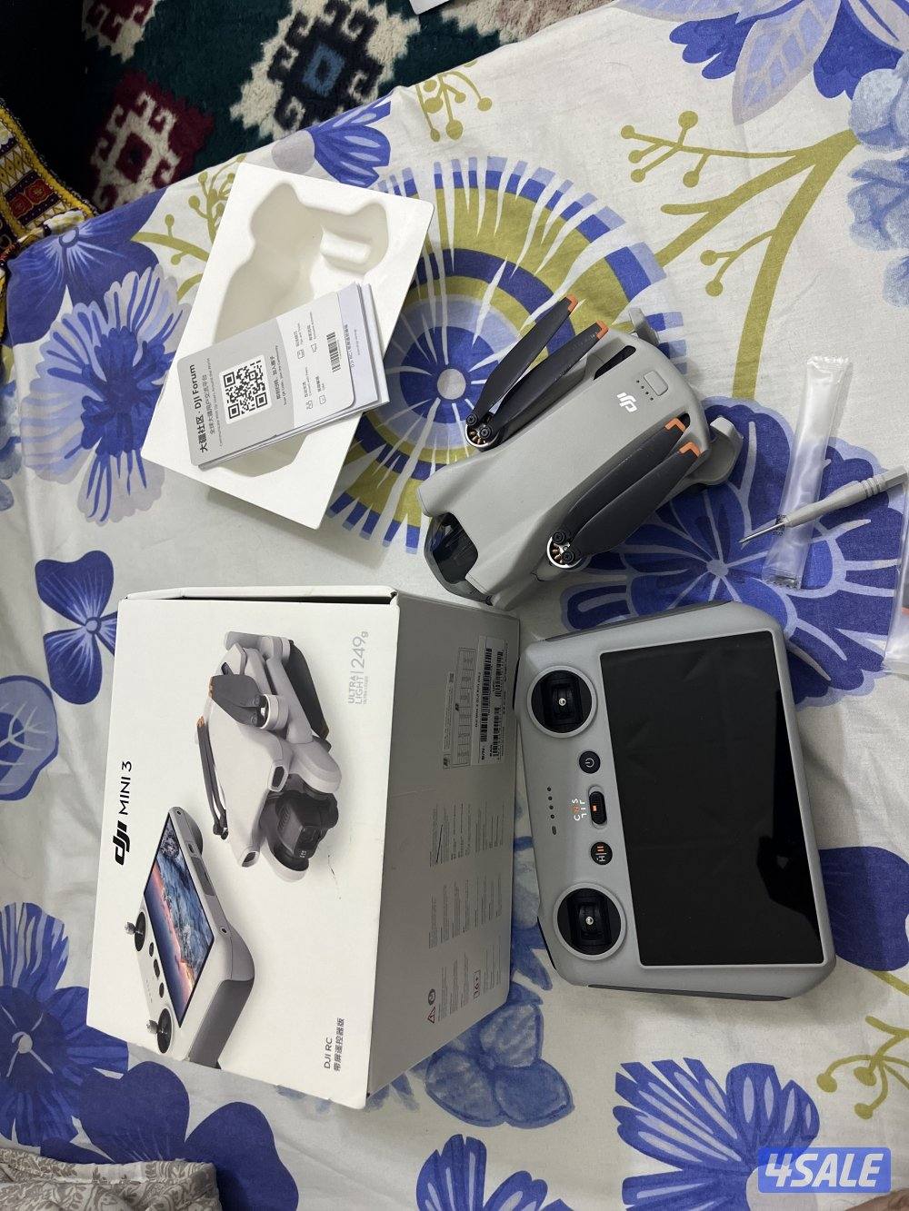 Dji drone mini 3 with rc controller same new0