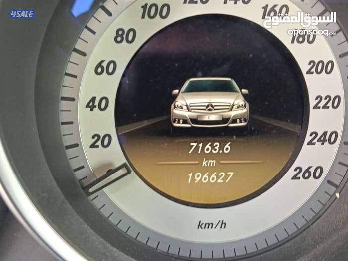 مرسيدس 2012 ، C200 ، اربع سلندر تيربو7