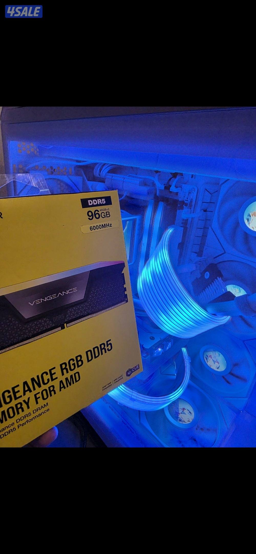 للبيع رامات فينجنس ٩٦ قيقا قوة 6000mhz DDR50