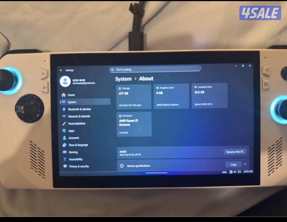 Asus rog ally Z1 (like new)4