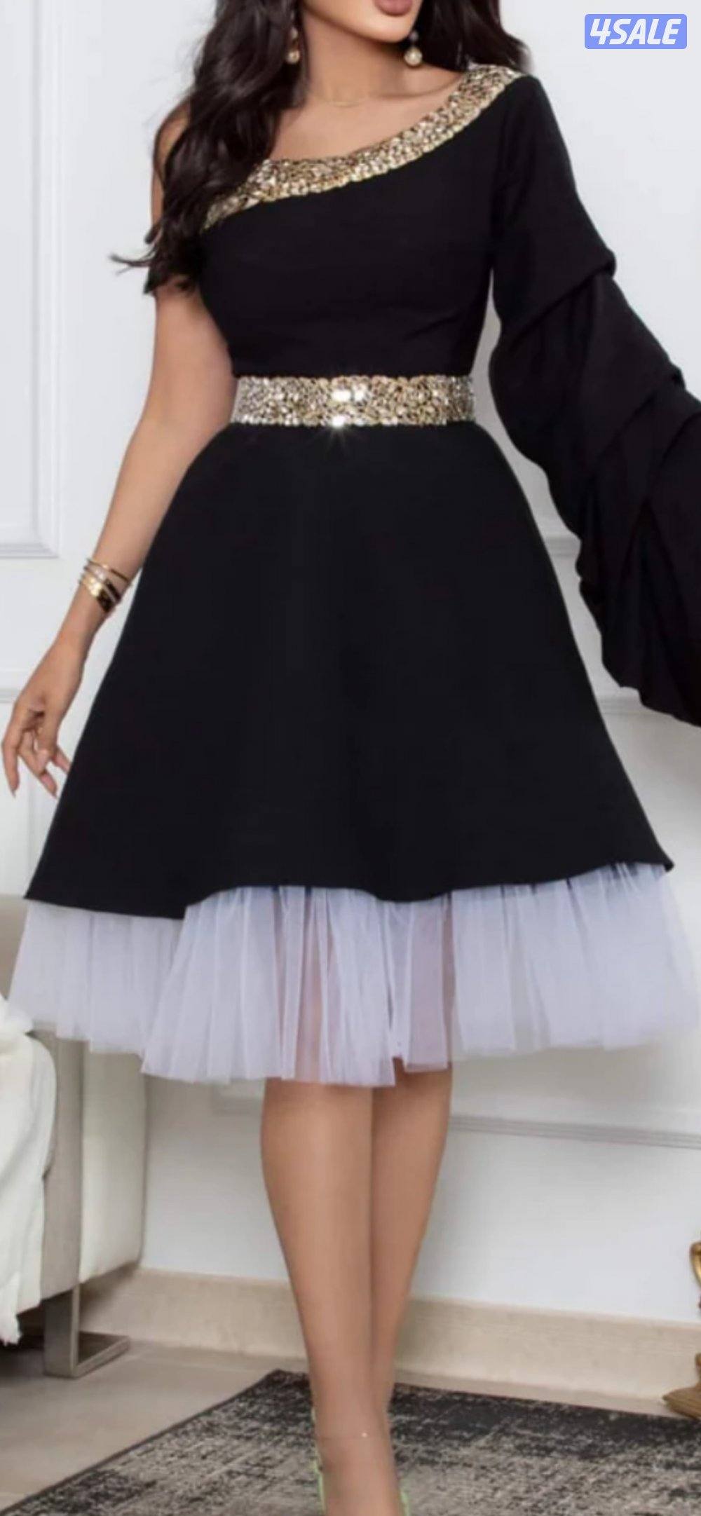فستان أسود راقي2