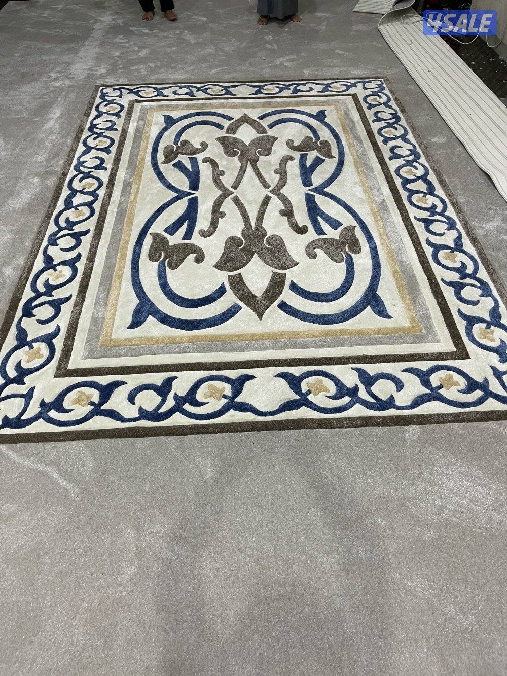 توصيل وتركيب سجاد تركي فاخر جميع الألوان والسماكات +تفصال مساند ظهر0