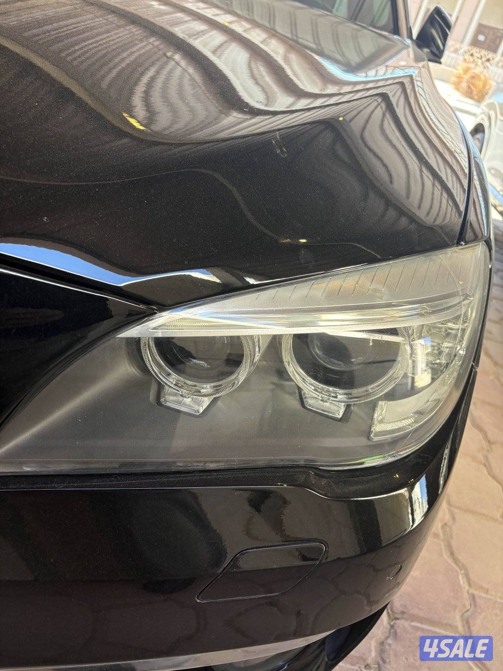 بيأم موديل 2014 وكاله الغانم 730il اسود داخليه بيج بحاله ممتازه1