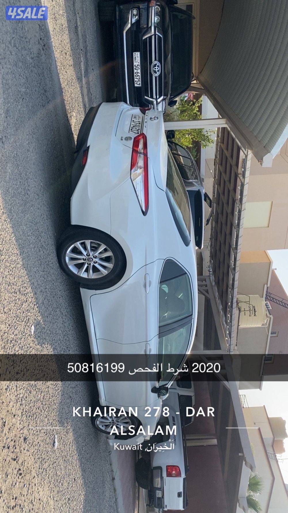 كامري 2020شرط الفحص  بيع اوالبدل مع جيب صغير حديث0