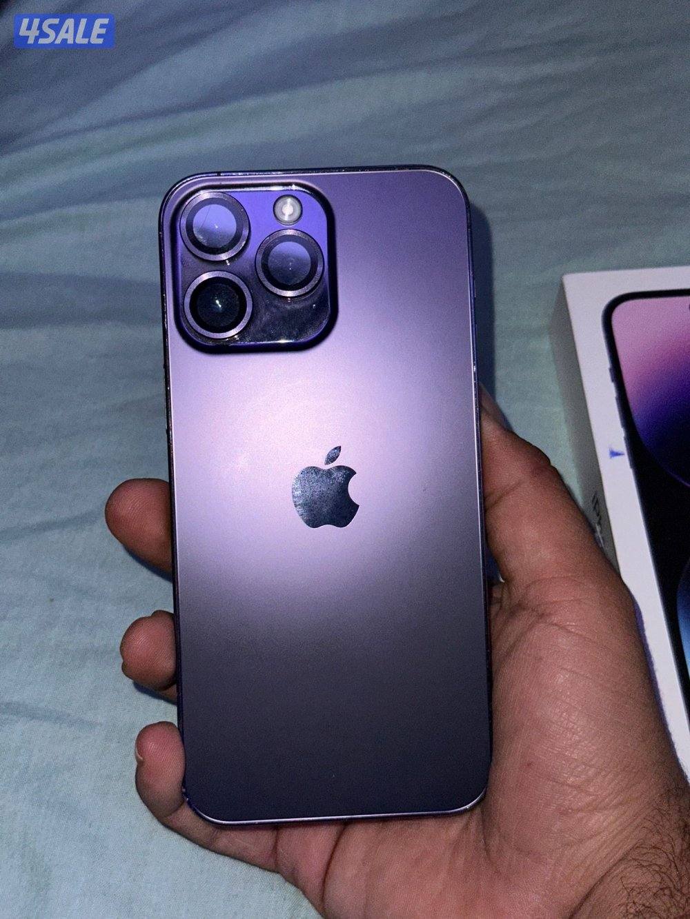 بيعة سريييييعة ايفون 14 pro max 256G مع كرتونة3
