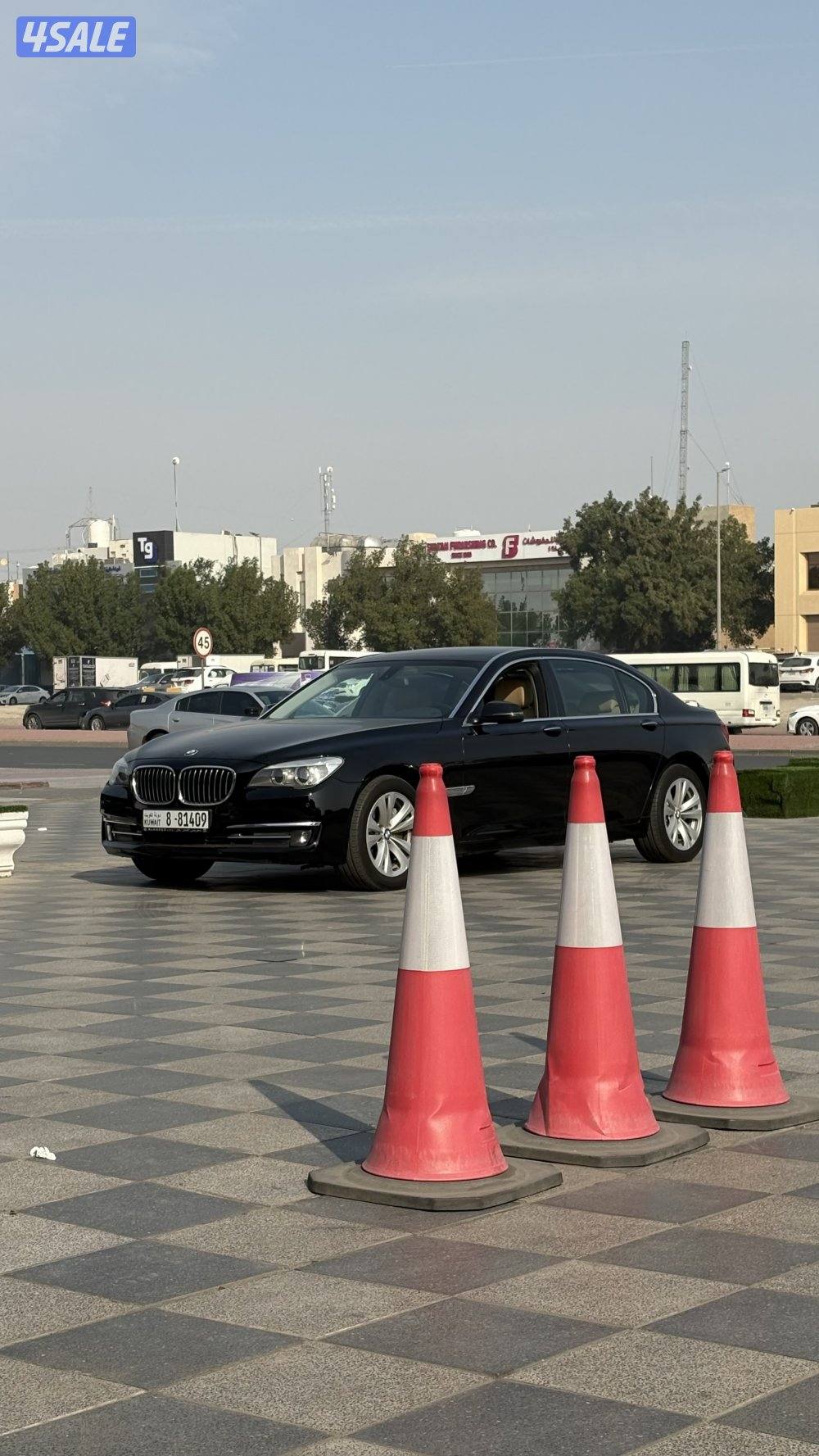 بيأم موديل 2014 وكاله الغانم 730il اسود داخليه بيج بحاله ممتازه3