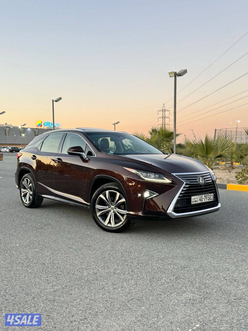 لكسز RXموديل 2017  صبغ الوكاله شرط الفحص7