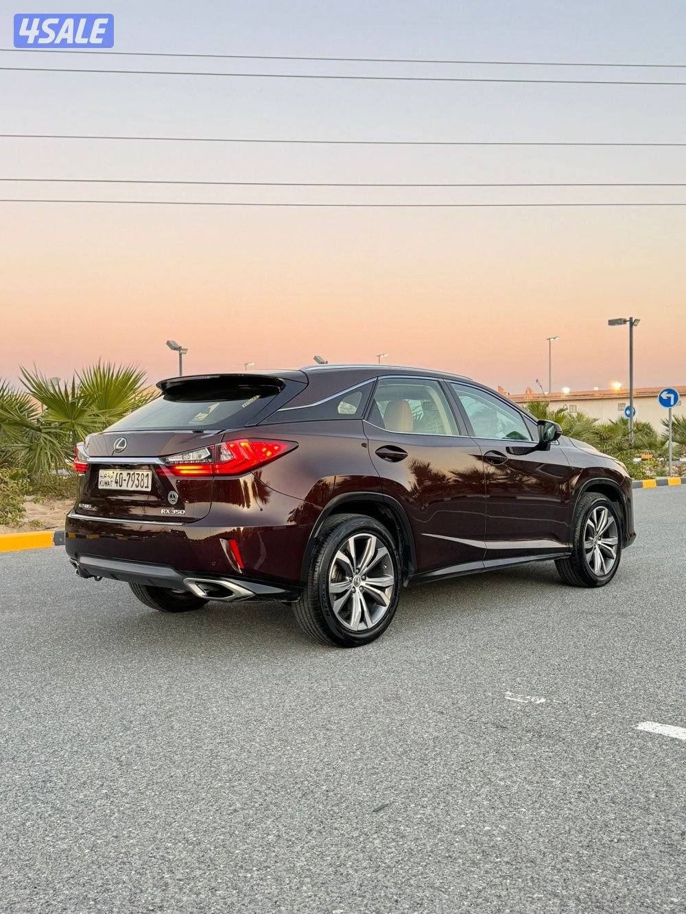 لكسز RXموديل 2017  صبغ الوكاله شرط الفحص8