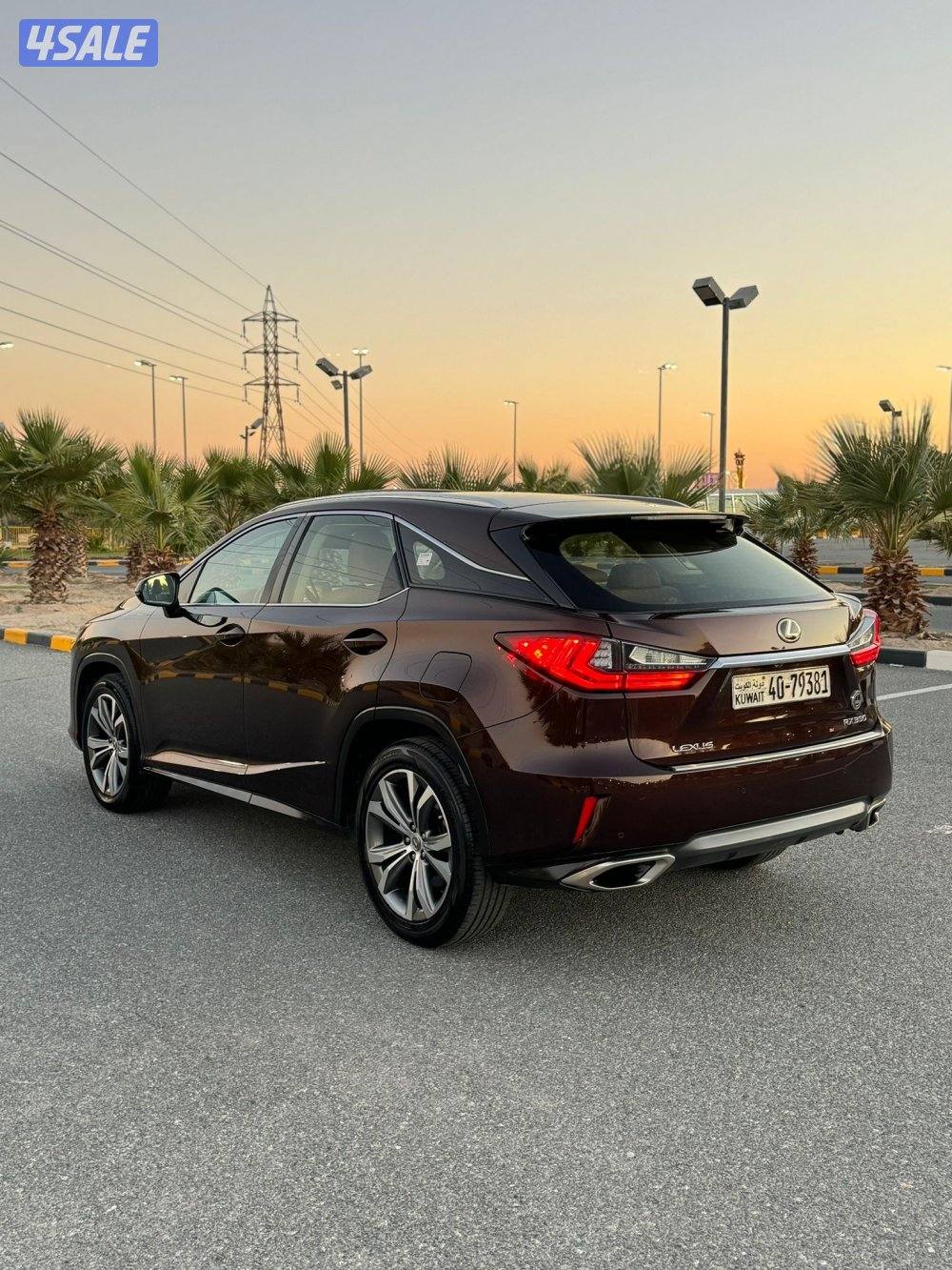 لكسز RXموديل 2017  صبغ الوكاله شرط الفحص11