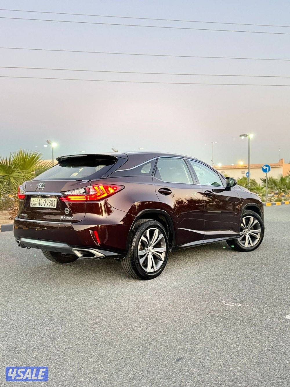 لكسز RXموديل 2017  صبغ الوكاله شرط الفحص12