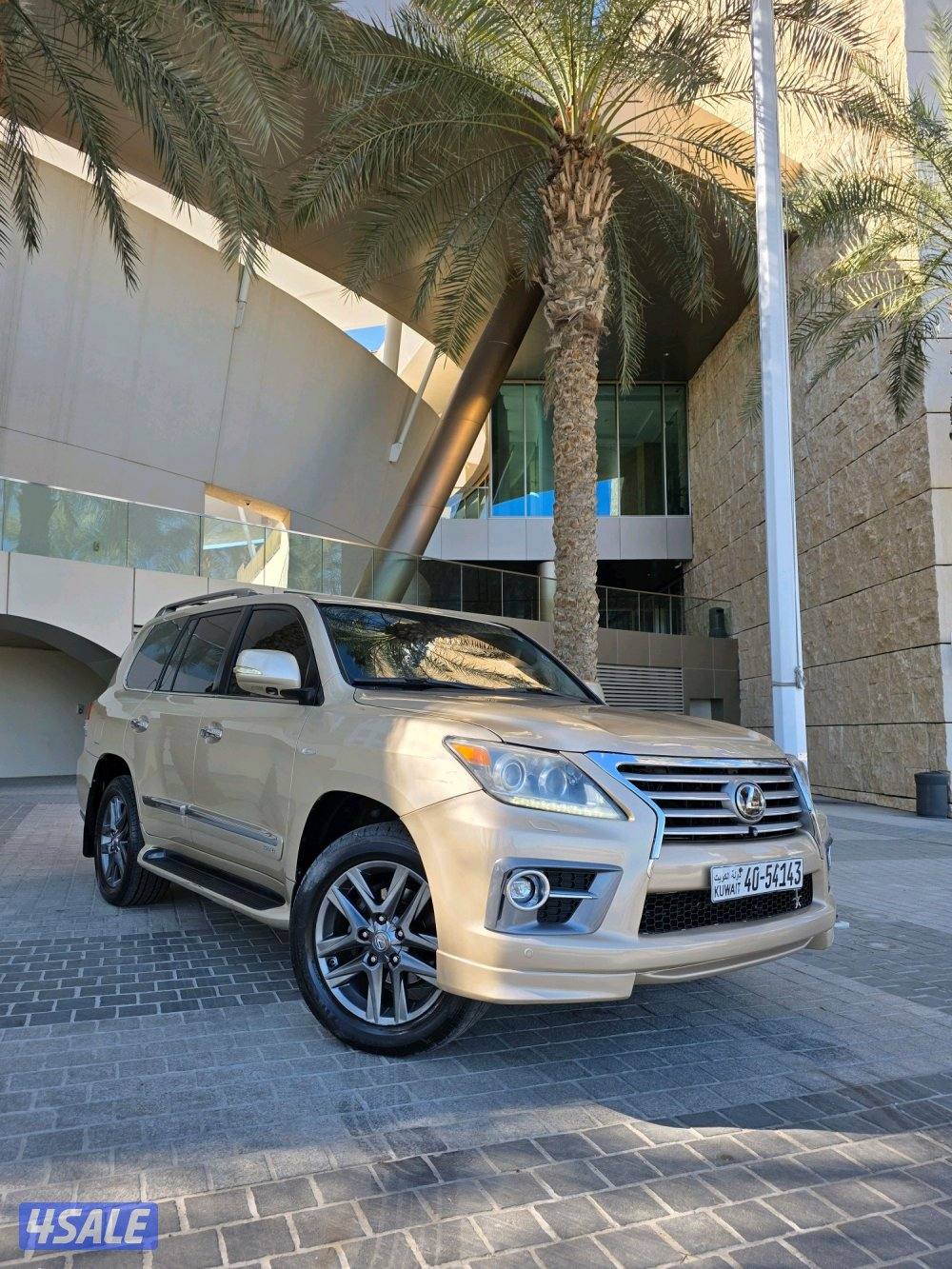 لكزس LX 570. 2009. صبغ لوكالة0