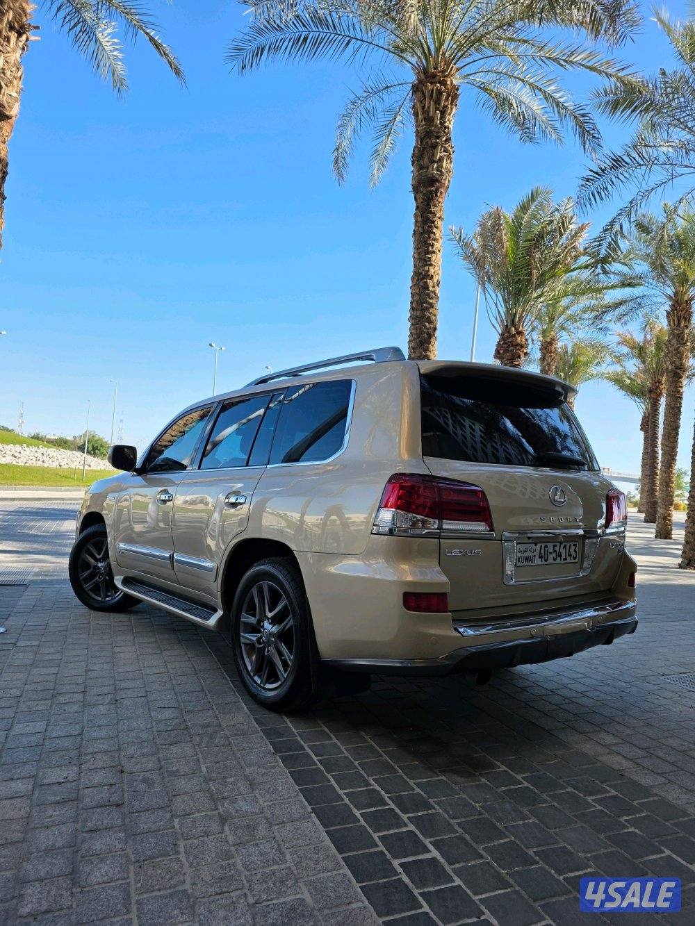 لكزس LX 570. 2009. صبغ لوكالة2