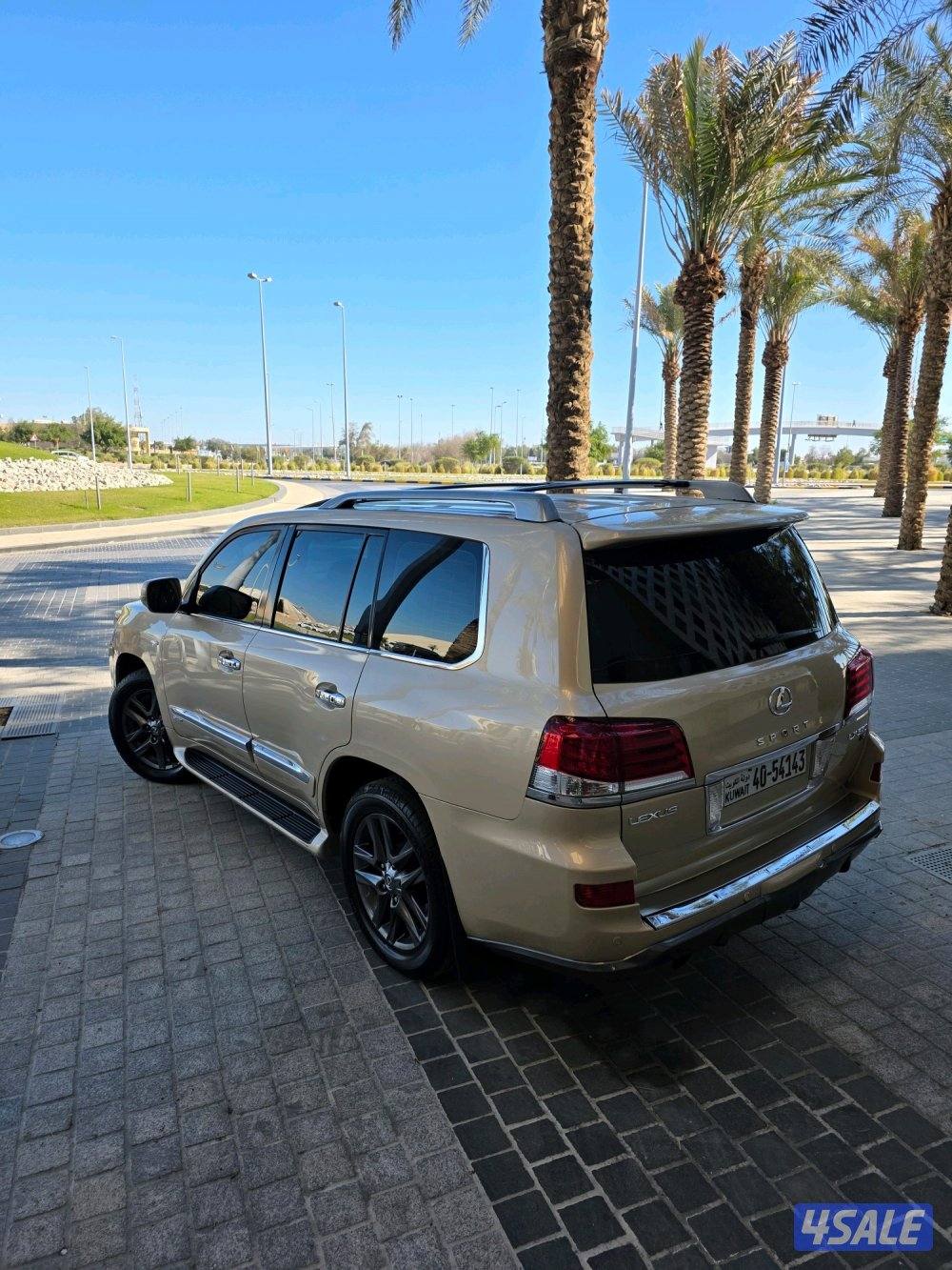 لكزس LX 570. 2009. صبغ لوكالة3