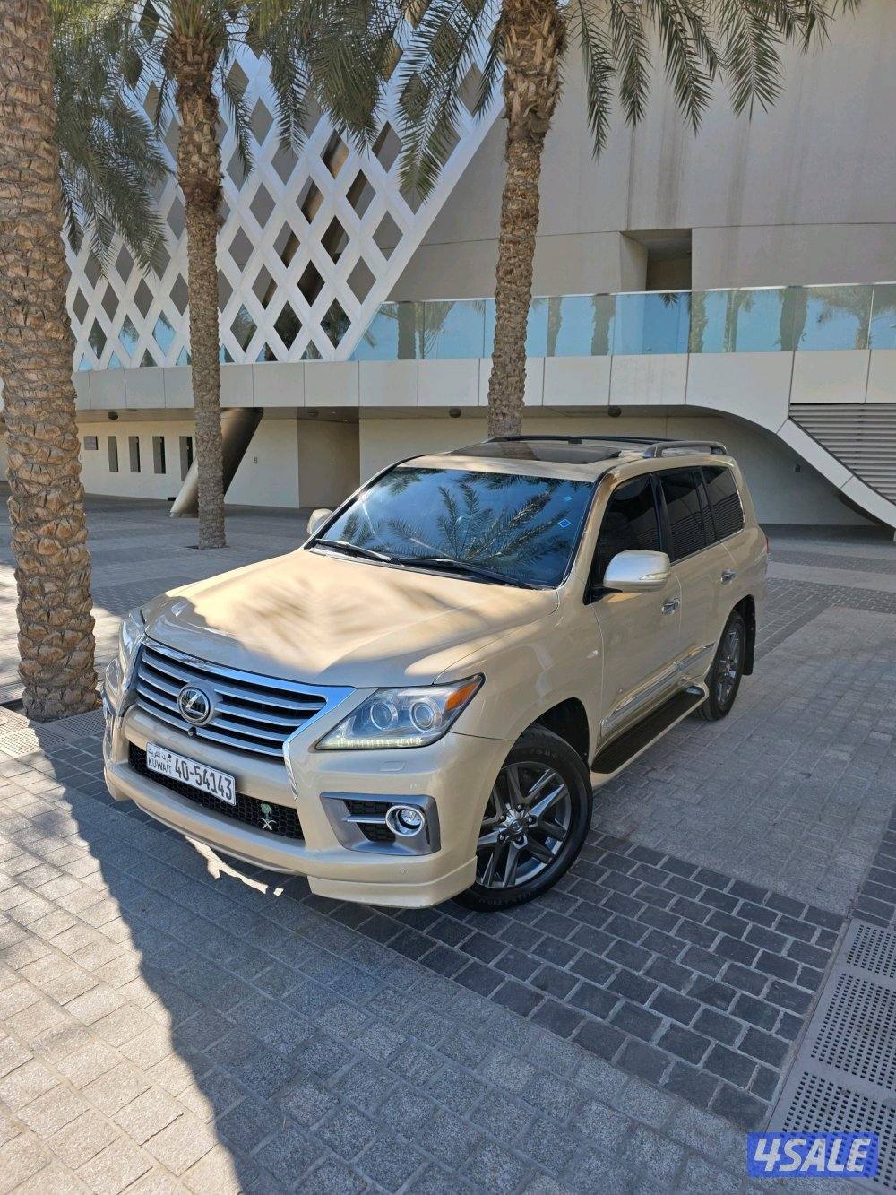 لكزس LX 570. 2009. صبغ لوكالة5