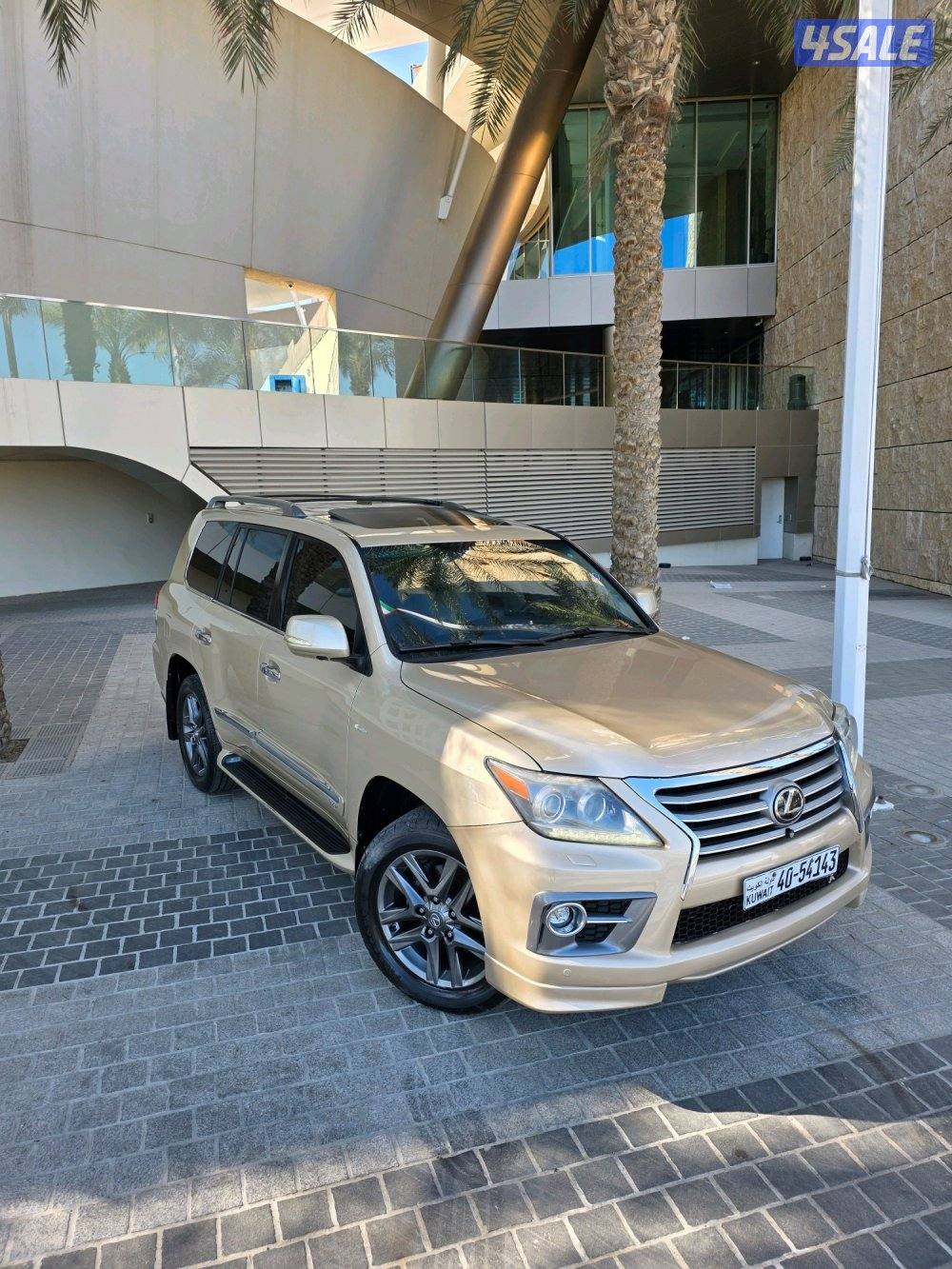 لكزس LX 570. 2009. صبغ لوكالة6