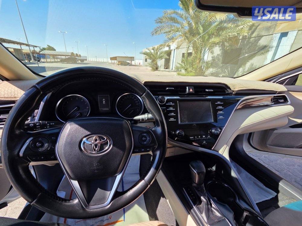 كامري 2018 ، صبغ الوكالة ماعدا قطعة ،حماية بدي وكشنات . المالك الاول3