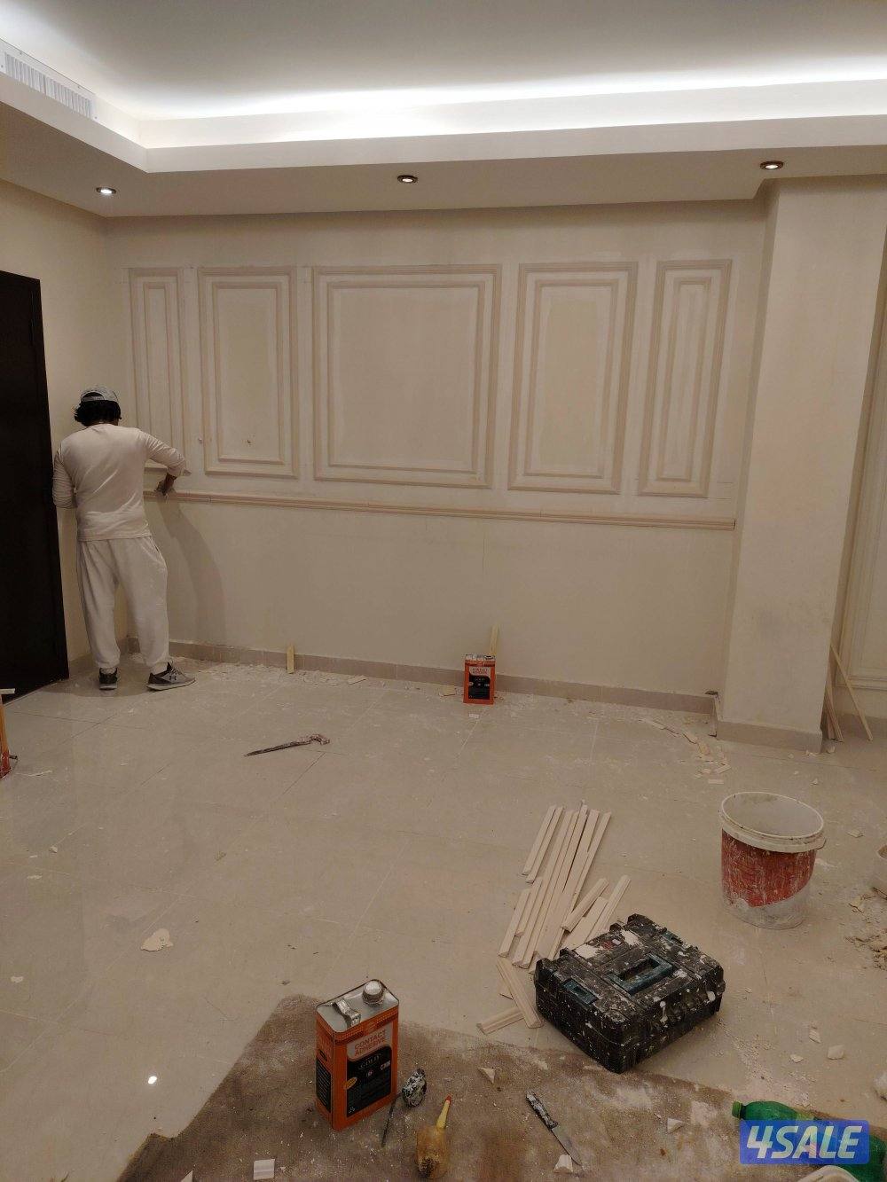 ابو فارس لتركيب الديكورات وتركيب ورق الاجدران2