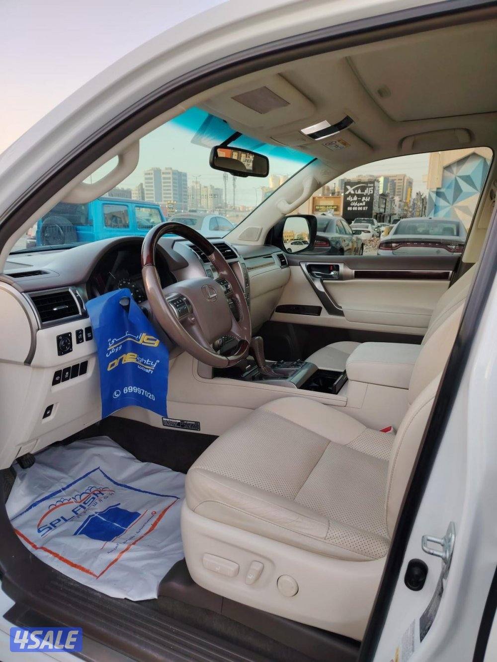 لكزس GX460 الساير 2017 بحاله نادره عداد 85 الف5