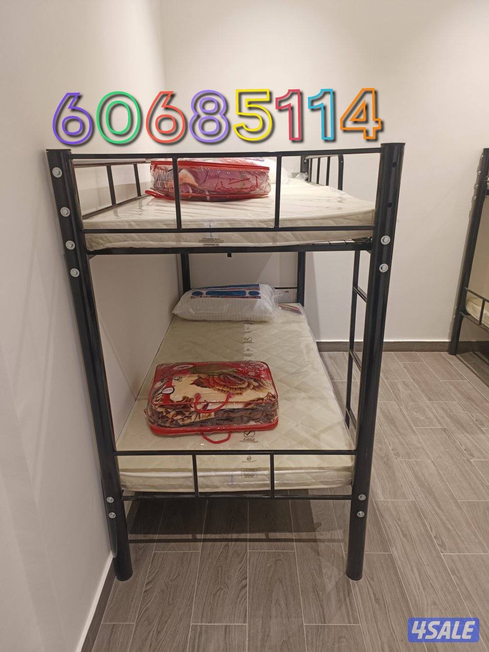 سرير سنجل +سرير دبل سرير  جميع القياسات دواشق طبيه جميع القياسات مخده5