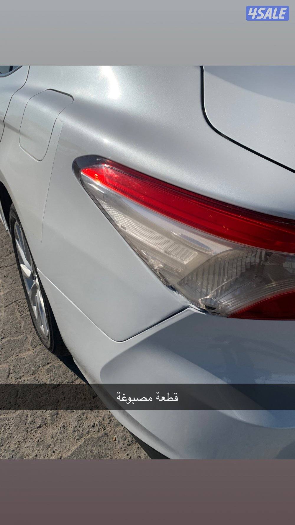 كامري 2018 ، صبغ الوكالة ماعدا قطعة ،حماية بدي وكشنات . المالك الاول8