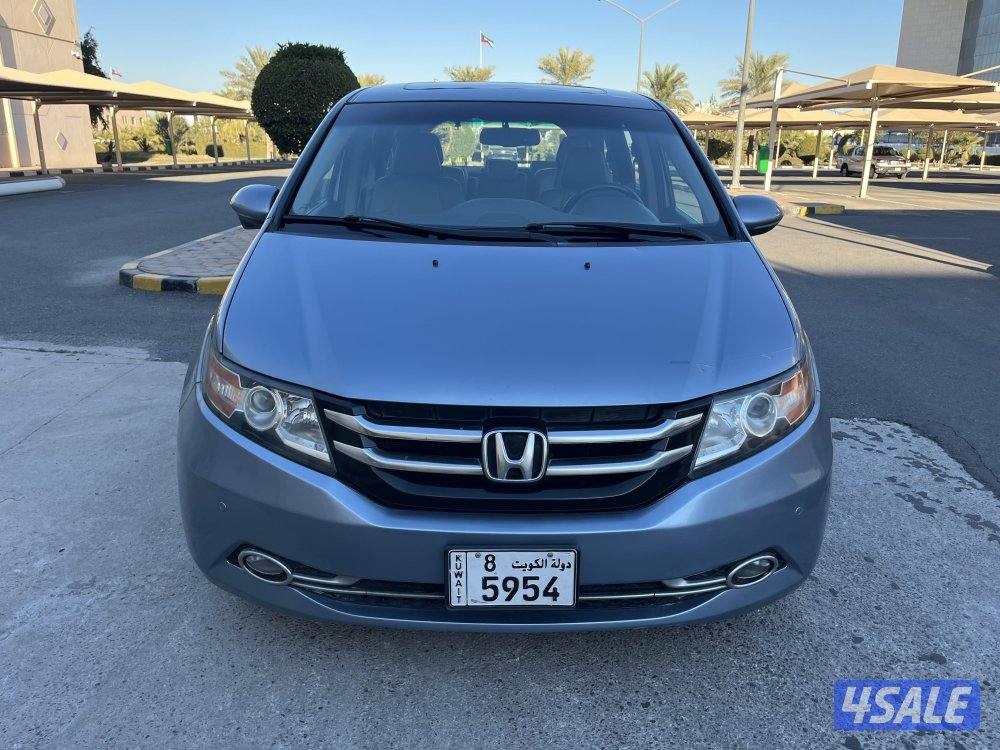 هوندا اوديسي فتحة جلد 2014عداد187 سيرفس منتظم  يحالة الوكالة2