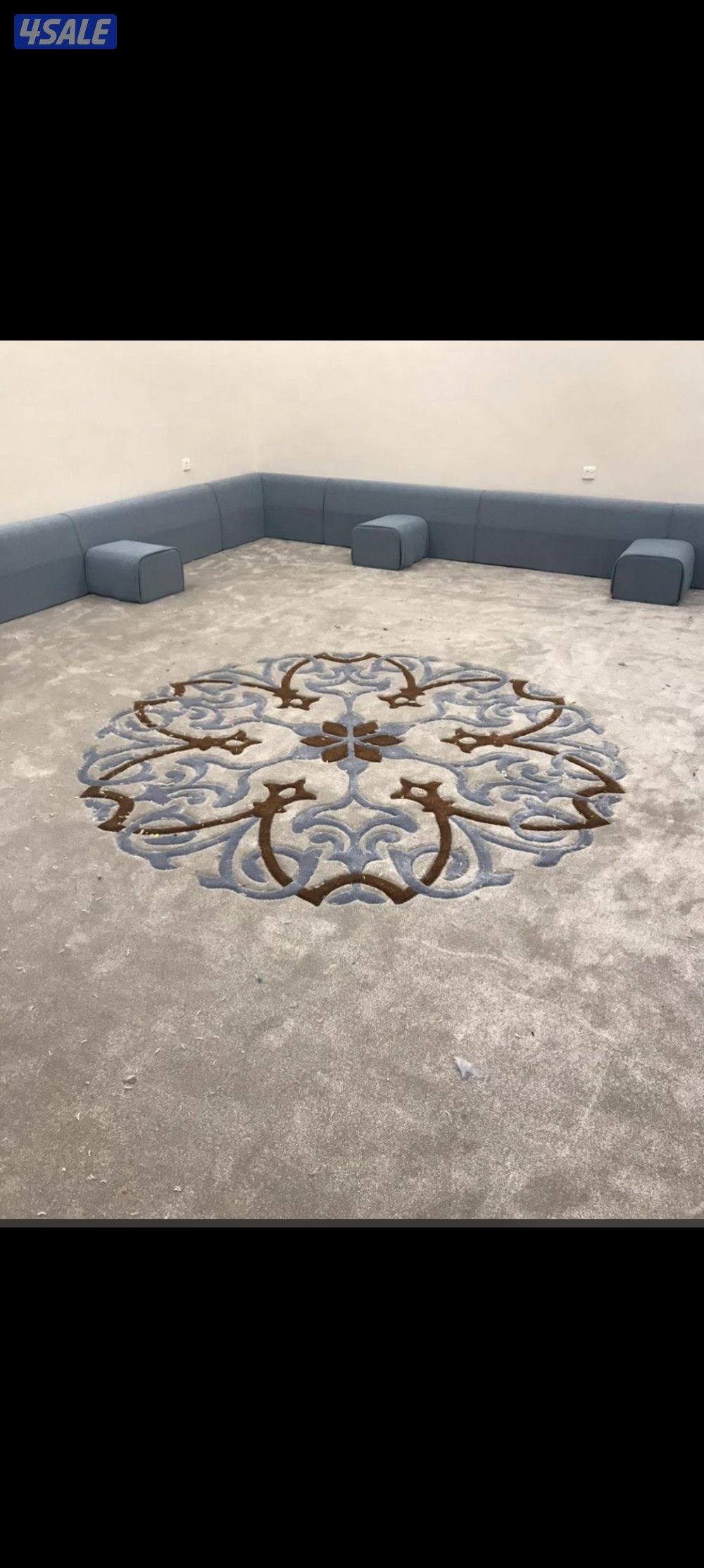 صمم  وحنا نفذ تفصيل مساند سجاد حتتصل نصل.دقة في الموعد سرعة في التركيب2