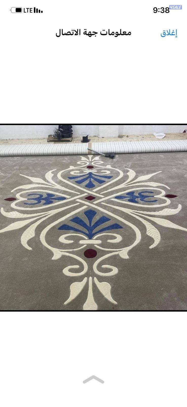 صمم  وحنا نفذ تفصيل مساند سجاد حتتصل نصل.دقة في الموعد سرعة في التركيب9