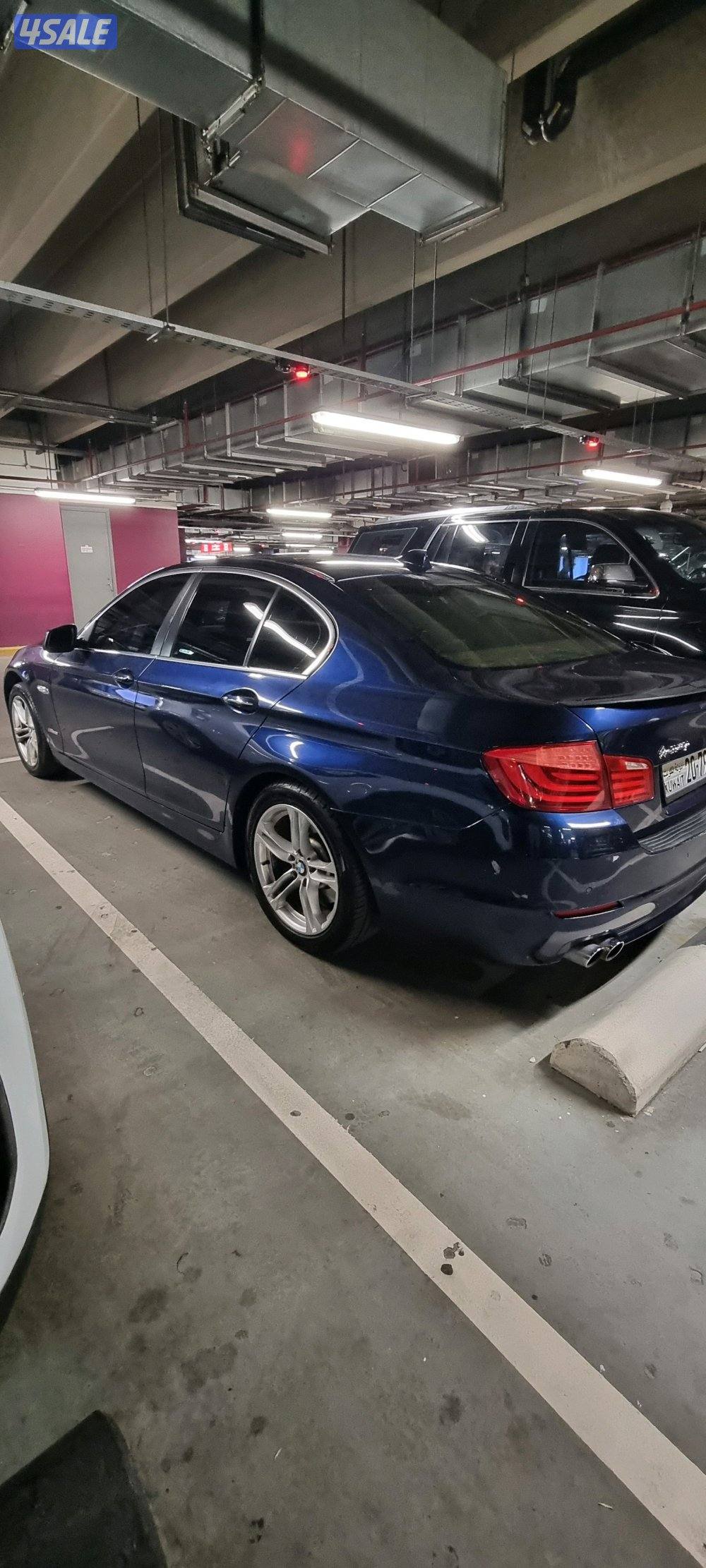 بی ام دبلیو 530i أزرق 6سلندر3