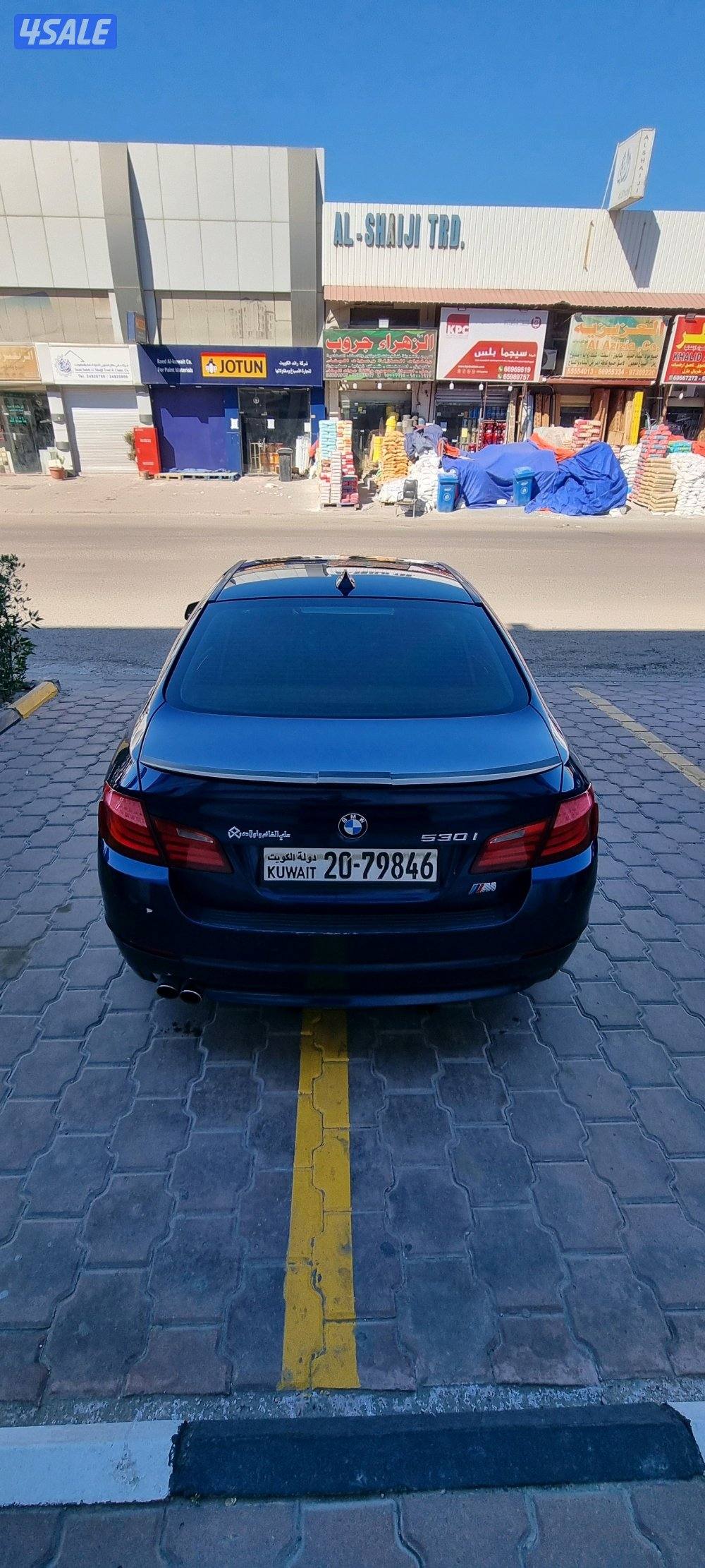 بی ام دبلیو 530i أزرق 6سلندر5