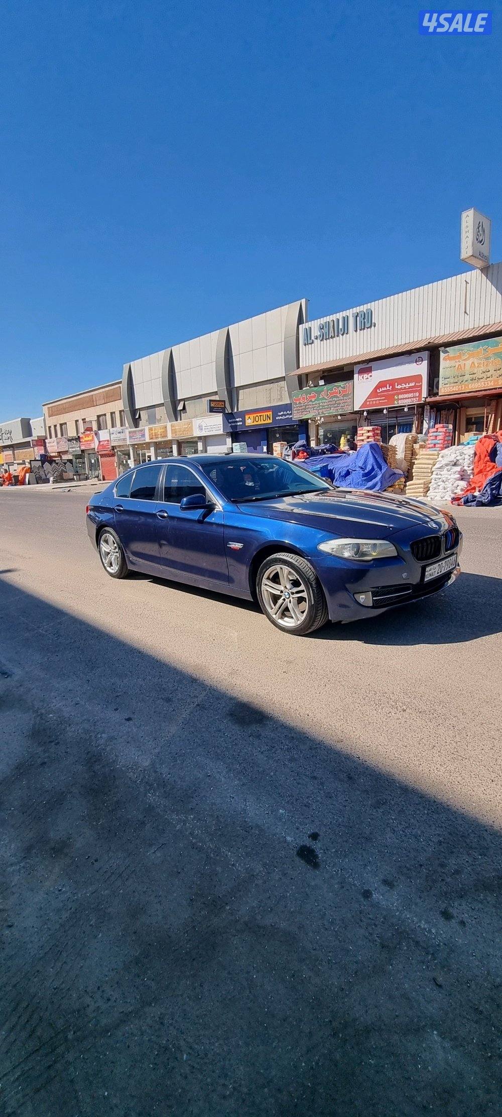 بی ام دبلیو 530i أزرق 6سلندر9