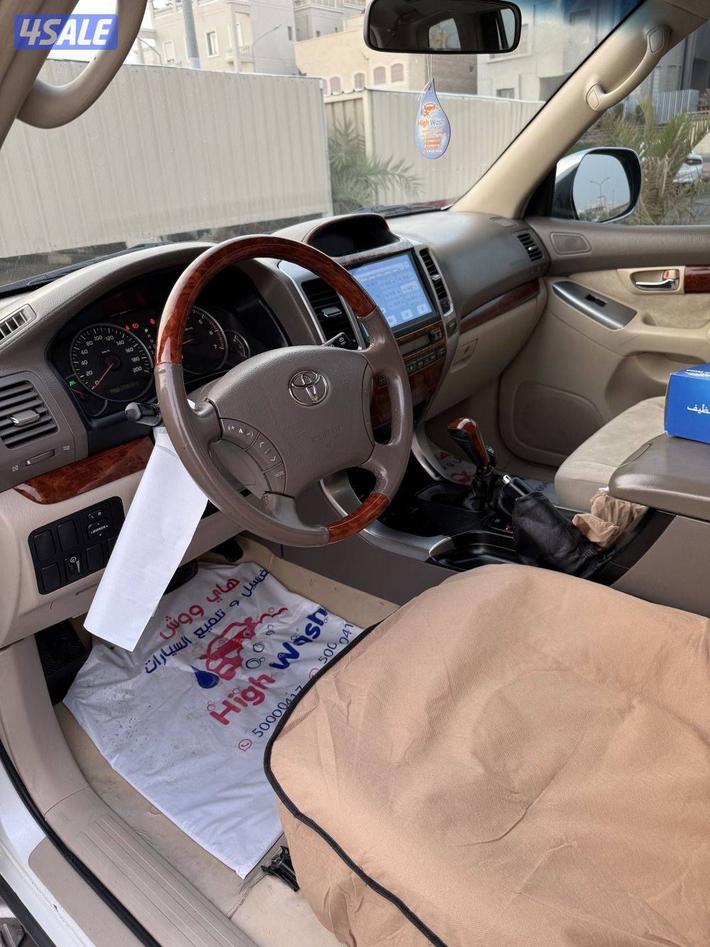 برادو 2008 ممشى 355 الف وقابل للزيادة مصبوغة صبغ كامل بدون حوادث1