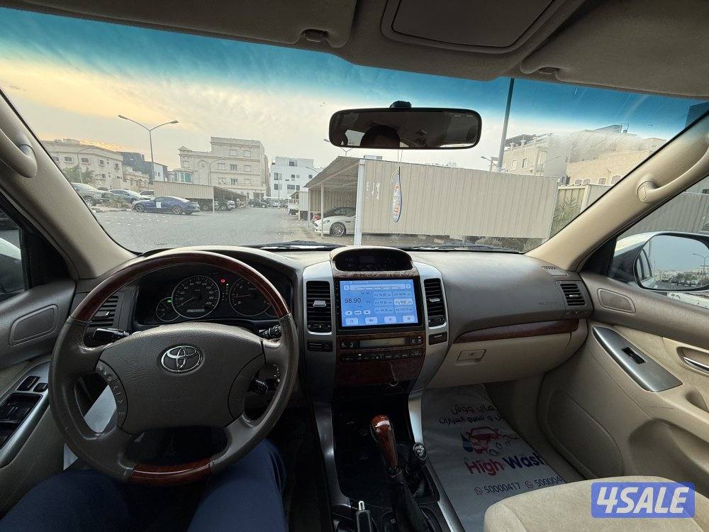 برادو 2008 ممشى 355 الف وقابل للزيادة مصبوغة صبغ كامل بدون حوادث4