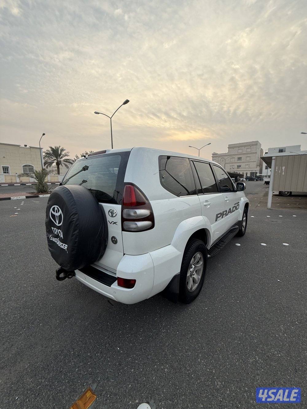 برادو 2008 ممشى 355 الف وقابل للزيادة مصبوغة صبغ كامل بدون حوادث5