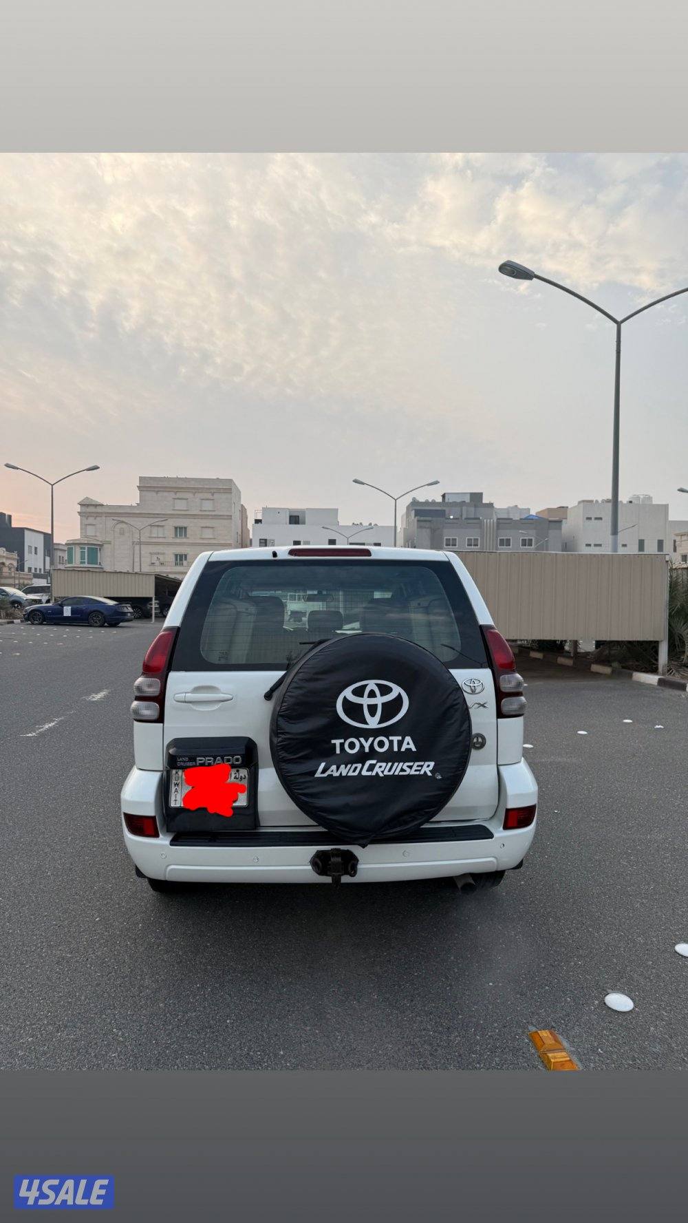 برادو 2008 ممشى 355 الف وقابل للزيادة مصبوغة صبغ كامل بدون حوادث6