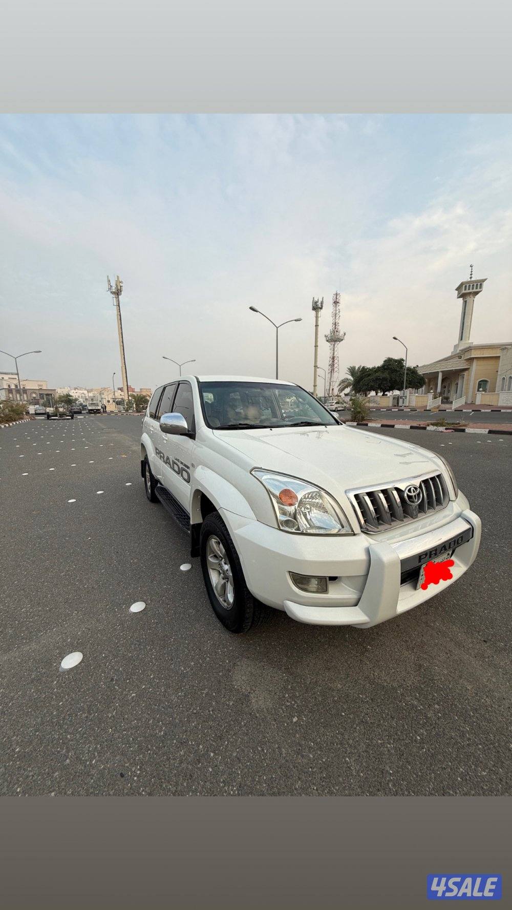 برادو 2008 ممشى 355 الف وقابل للزيادة مصبوغة صبغ كامل بدون حوادث8