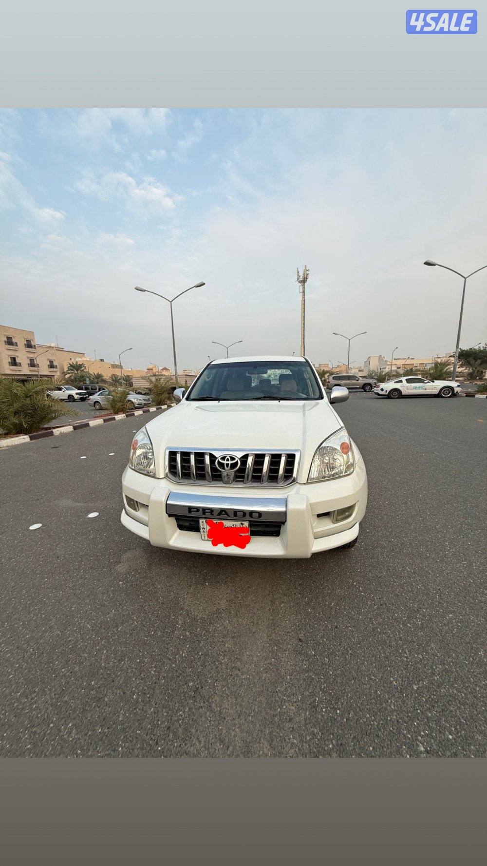 برادو 2008 ممشى 355 الف وقابل للزيادة مصبوغة صبغ كامل بدون حوادث0