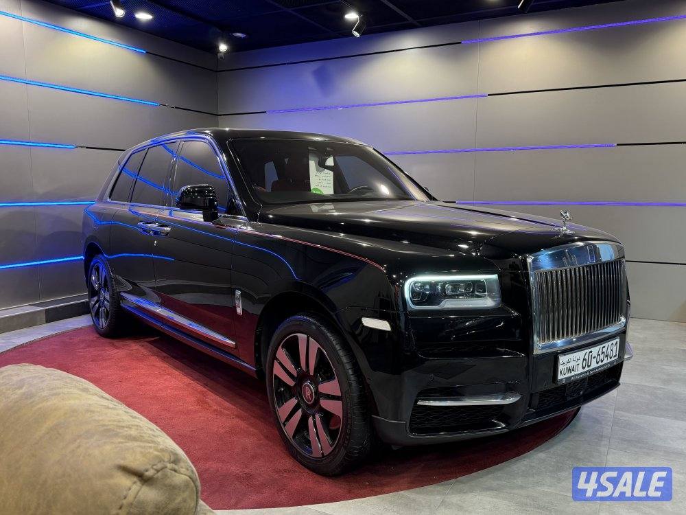 Rolls Royce Cullinan موديل 2022 وكالة الكويت تحت الكفالة صبغ وكاله3