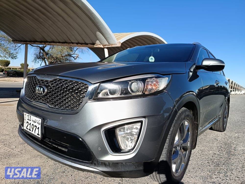 جيب كيا سورنتو 2016 المطوع فل اوبشن بانوراما بصمه كامره بحاله ممتازه1