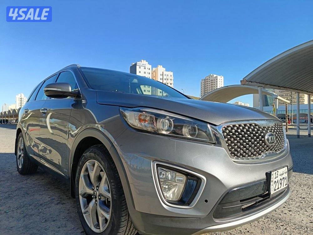 جيب كيا سورنتو 2016 المطوع فل اوبشن بانوراما بصمه كامره بحاله ممتازه2
