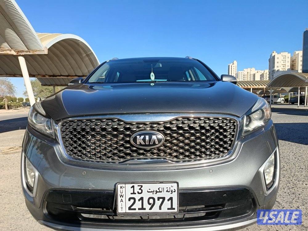 جيب كيا سورنتو 2016 المطوع فل اوبشن بانوراما بصمه كامره بحاله ممتازه8