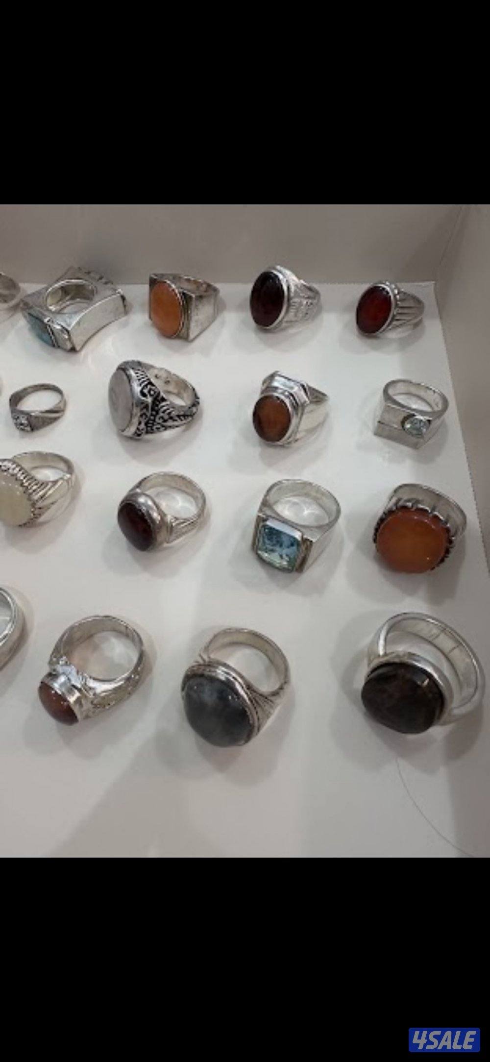 خواتم فضه صياغة ثقيله كويتيه وبحرينيه 17 دك3