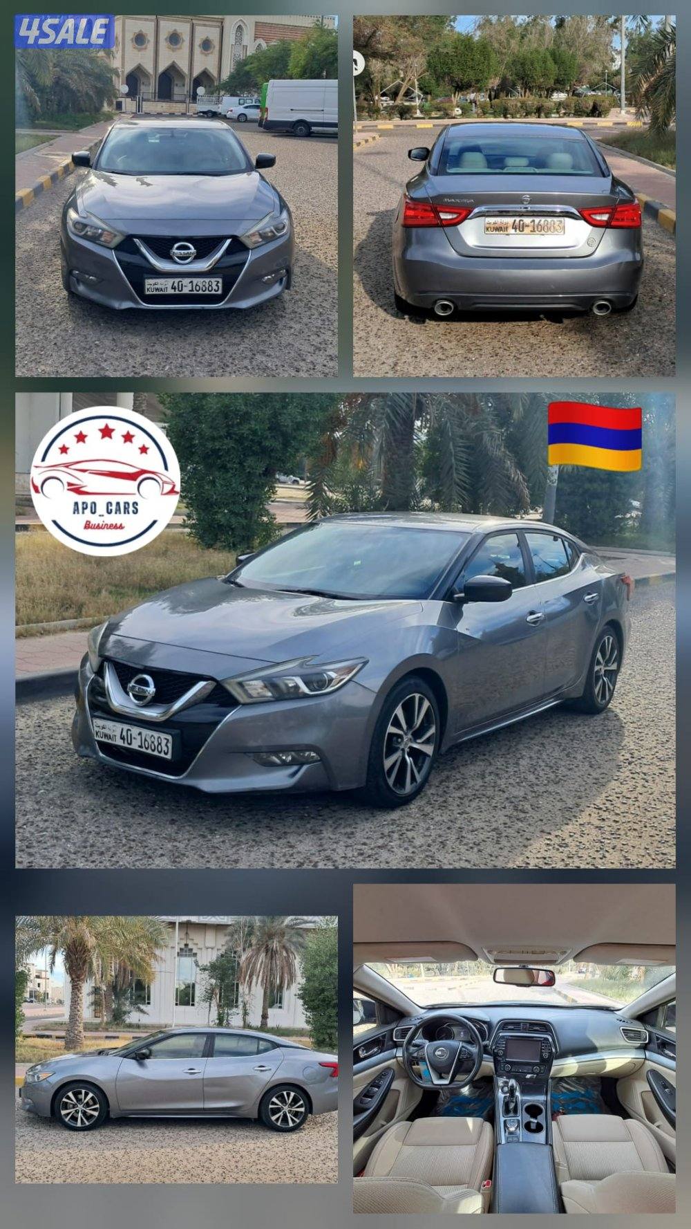 Nissan Maxima - 2016 Grey3