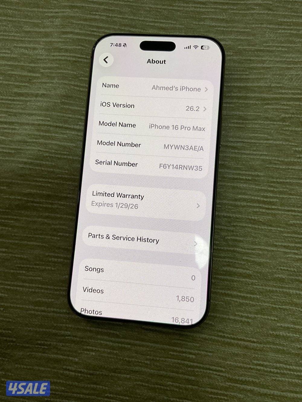 ايفون ١٦ بروماكس ٥١٢0