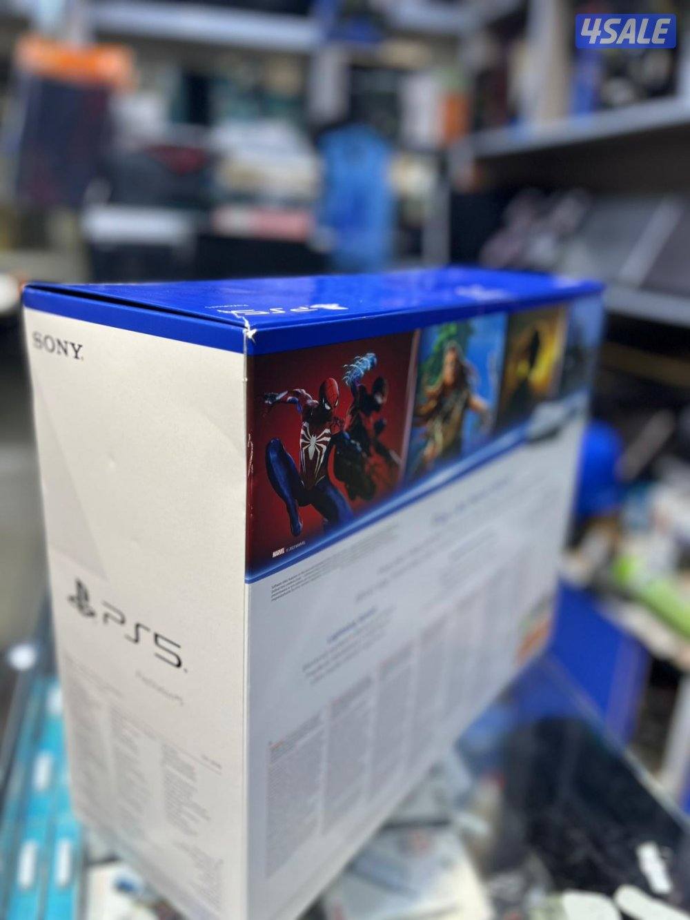 ps5 slim 1tb   used with one controller with box and cables0