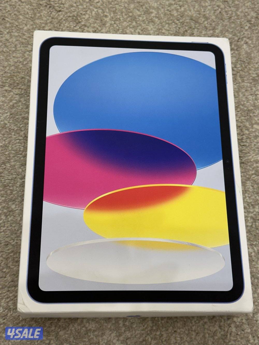 آيباد 10 ازرق مع العلبه غير مفتوح0