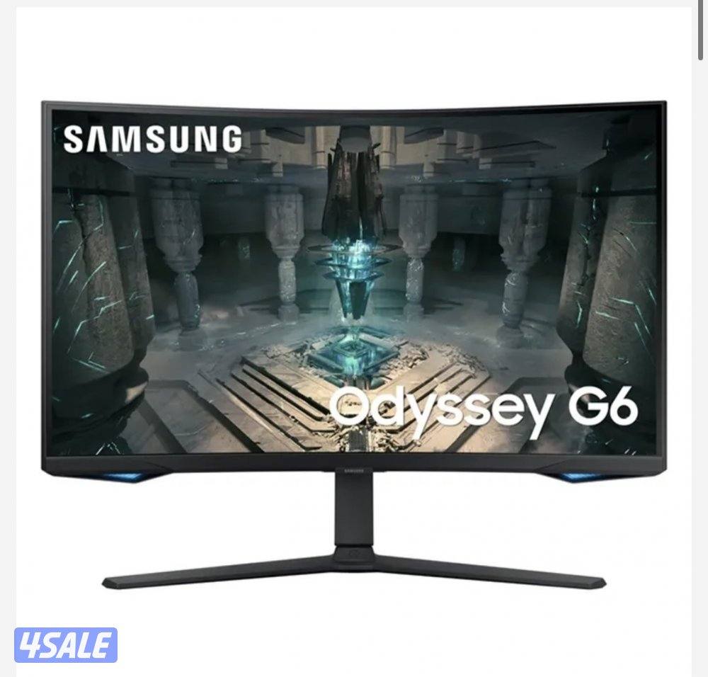 للبيع شاشة سامسونج اوديسي G6 27 inch0